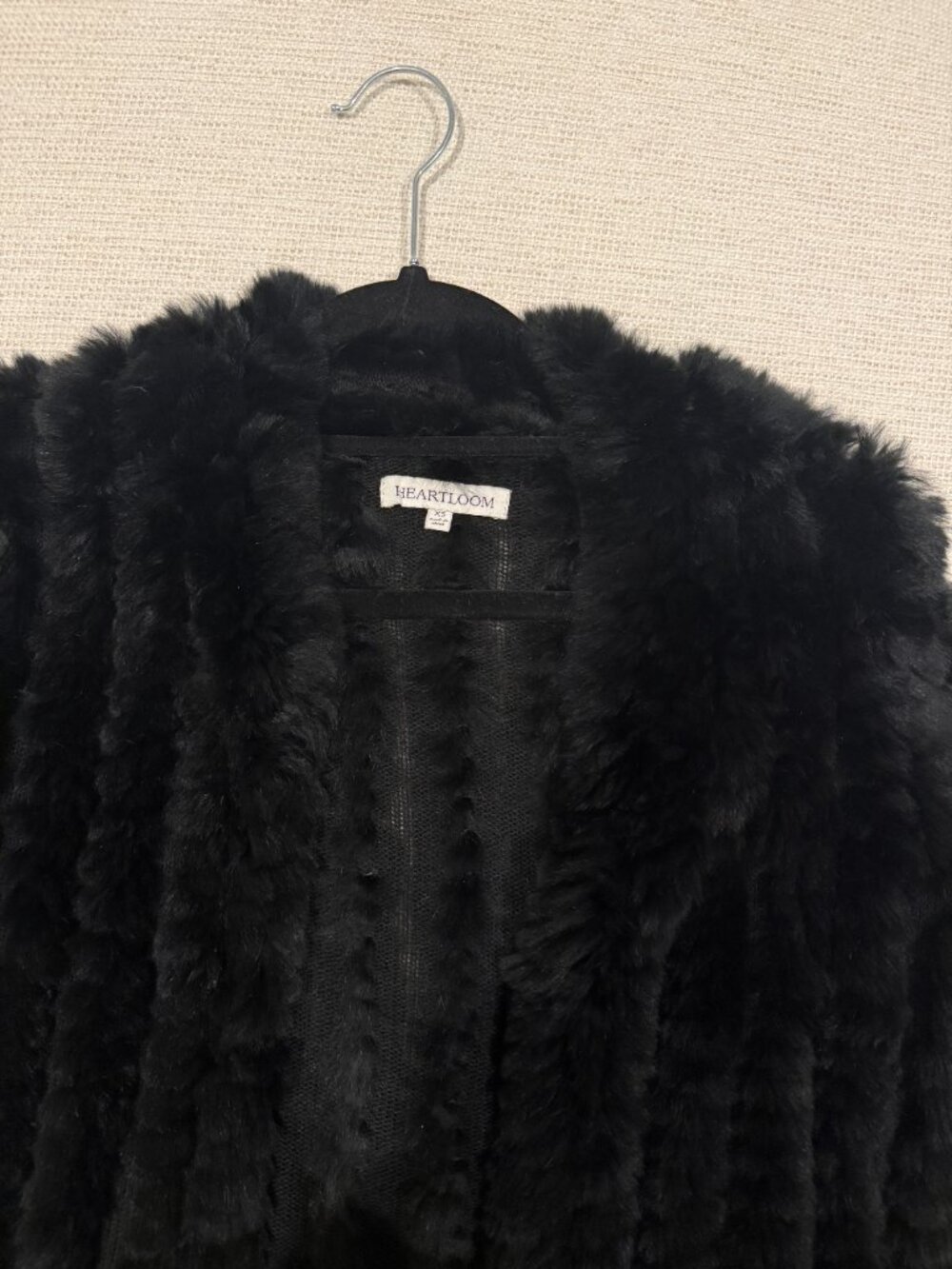 Heartloom Rosa Rabbit Fur Jacket - Picture 3 of 4